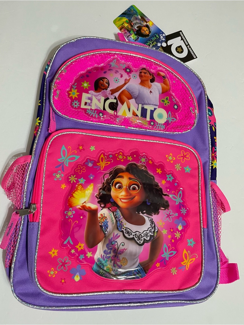 Disney Encanto 16 inch Large Backpack School Bag Girls Bag,New With Tag!